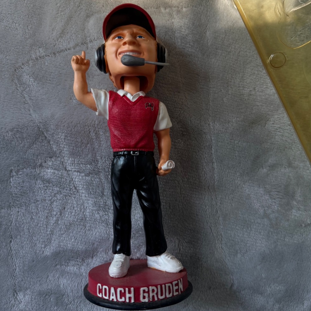 Jon Gruden Tampa Bay Buccaneers Bobblehead Forever Collectibles Legends Field